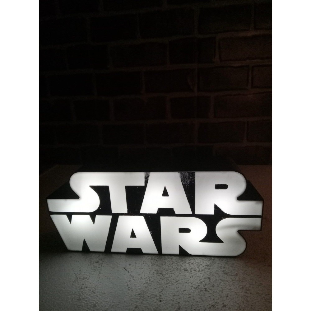 Paladone Star Wars Logo Light Wall Mountable And Freestanding